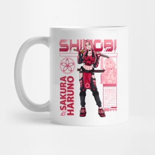 Tactical Shinobi Agent Sakura Mug